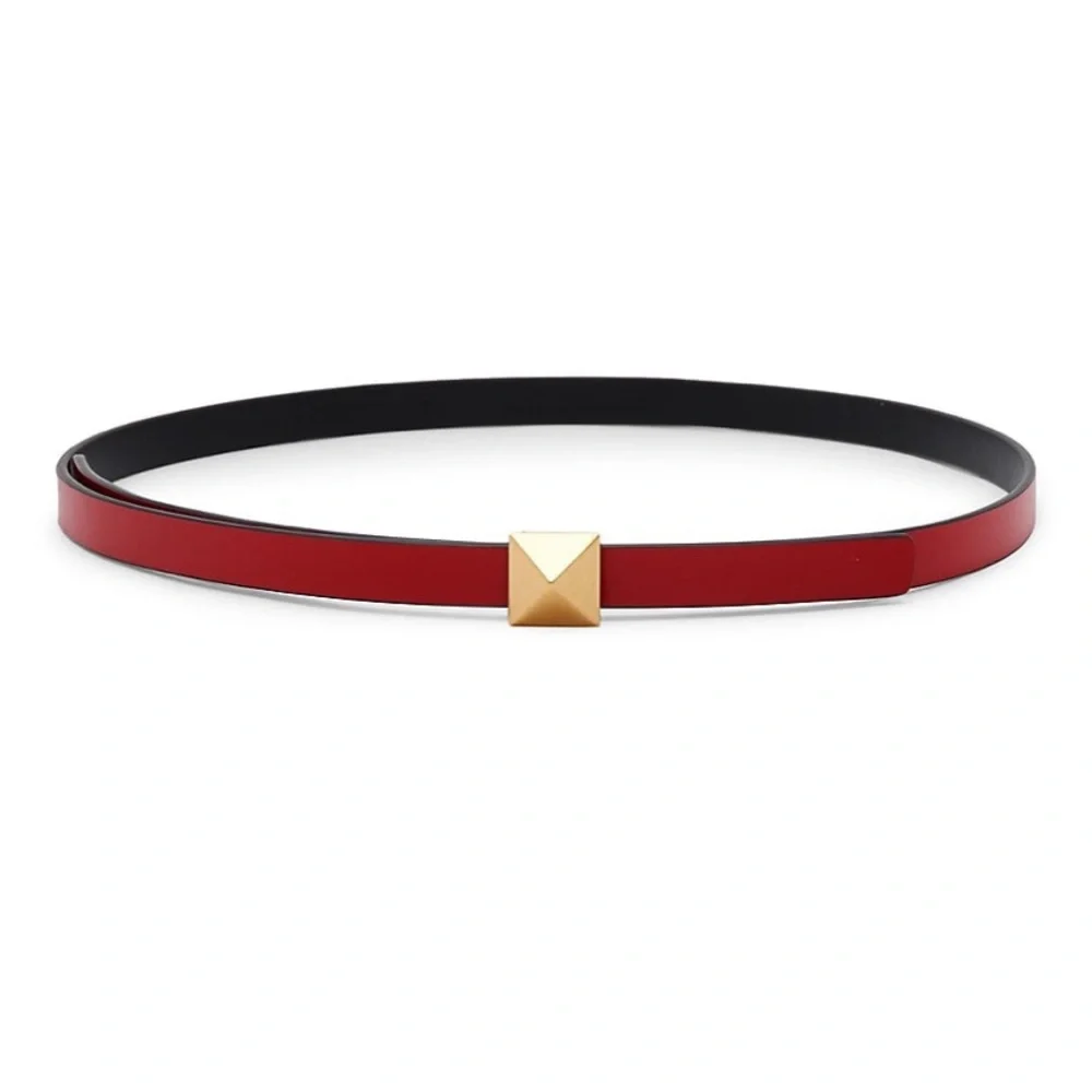 Reversible Rockstud Leather Belt - Picture 2 of 2